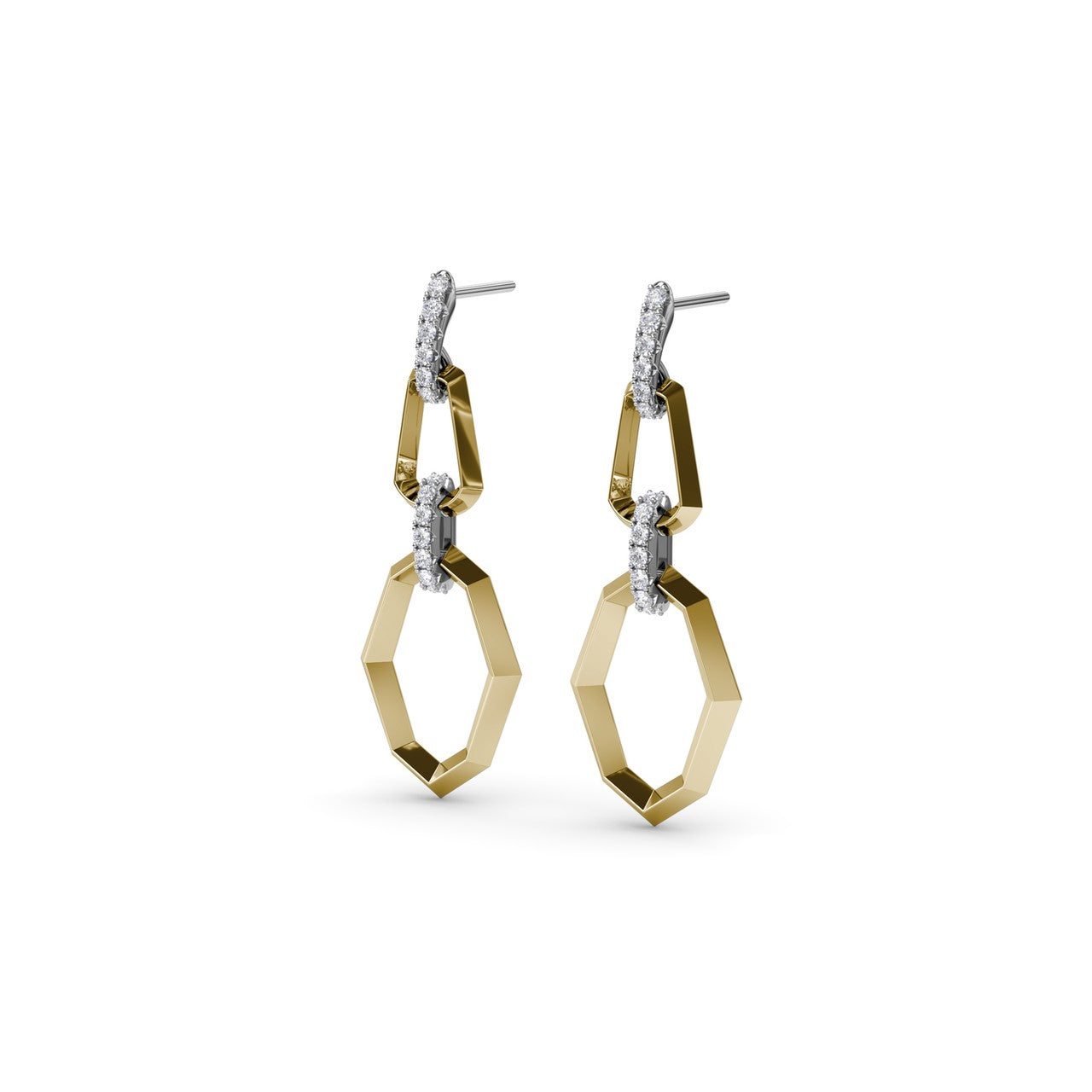 ER5230-18kt-Yellow-White