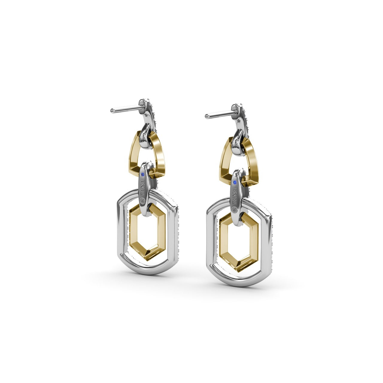 ER5232-18kt-Yellow-White