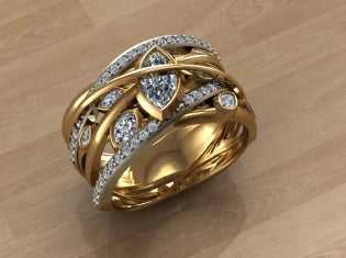 Custom jewelry piece by Peter Franklin