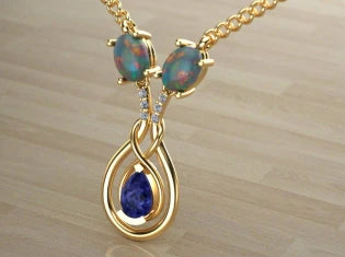 Custom jewelry piece by Peter Franklin