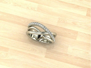 Custom jewelry piece by Peter Franklin