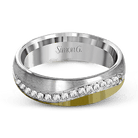 Wedding Band in 18k Gold with Diamonds - Simon G. Jewelry