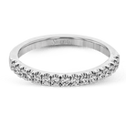Wedding Band in 18k Gold with Diamonds - Simon G. Jewelry
