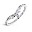 Wedding Band in 18k Gold with Diamonds - Simon G. Jewelry