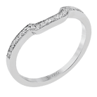 Wedding Band in 18k Gold with Diamonds - Simon G. Jewelry