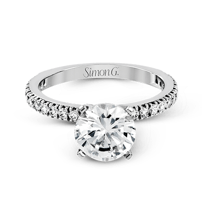 Wedding Set in 18k Gold with Diamonds - Simon G. Jewelry