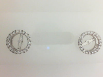14W 42=1/3TW RBC JACKETS (FOR 2CTW STUDS, NOT INCLUDED)