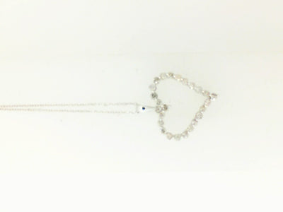 14W 18" 1/4TW RBC SINGLE PRONG HEART PEND W/ CHAIN
