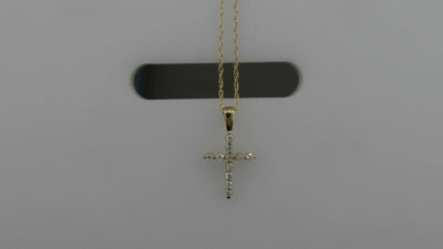 14Y 18" 11=.10TW RBC CROSS W/ CHAIN