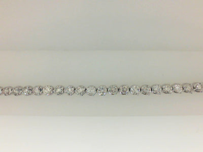 14W 7.5" 48=5CTW RBC PRONG-SET TENNIS BRAC