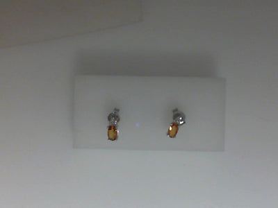 10W 2-5X3 OVAL CITRINE & 6=.04TW RSC DIAS