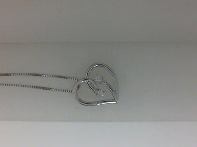 SS 18" 2=.06TW RBC HEART W/CHAIN