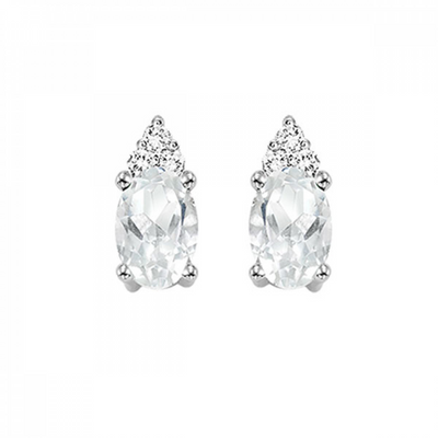 10W WHITE TOPAZ & .02TW RSC