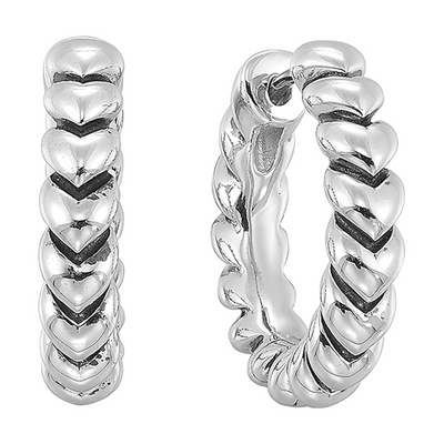 SS/10W HOOP EARRINGS
