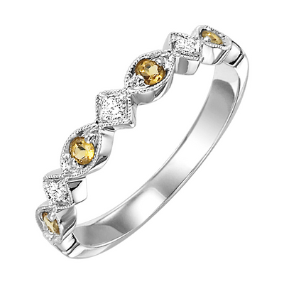 10W 4=1/8TW RND CITRINE & 3=1/20TW RBC STACKABLE 1.5GR