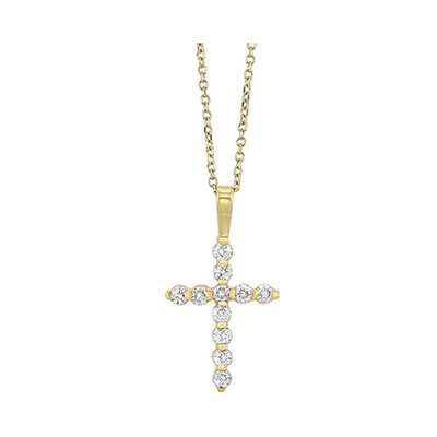 14Y 18" 11=.10TW RBC CROSS W/ CHAIN
