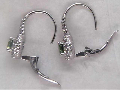 Colored Stone Earring