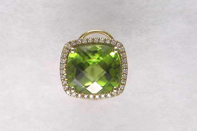 Colored Stone Earring