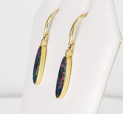 Colored Stone Earring