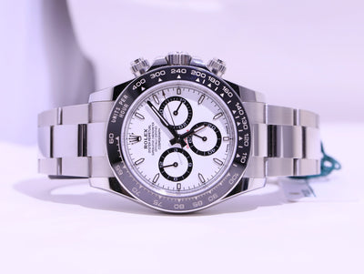 ROLEX PRE-OWNED 40MM DAYTONA COSMOGRAPH "PANDA" BLACK