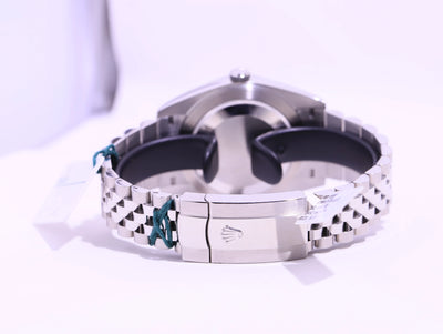 ROLEX PRE-OWNED 41MM DATEJUST SS JUBILEE BAND SMOOTH BEZEL