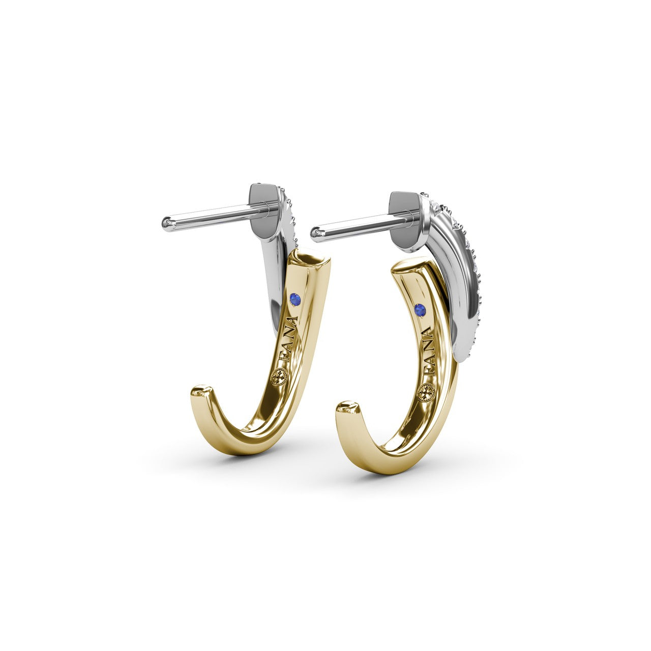 ER5210-18kt-Yellow-White