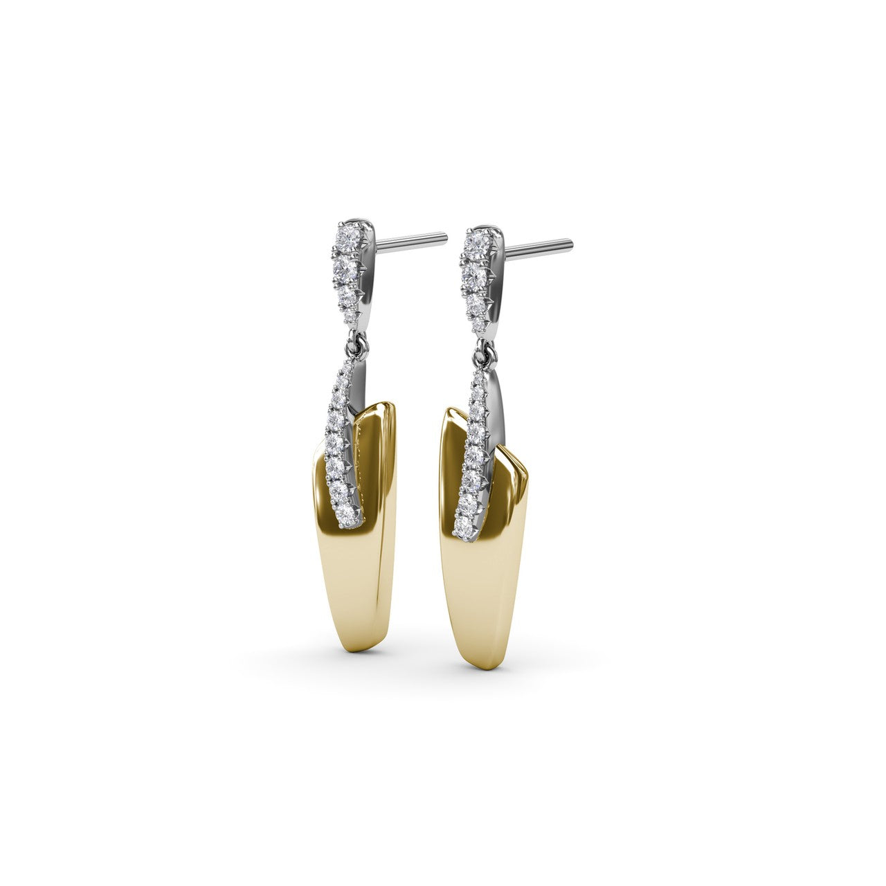 ER5215-18kt-Yellow-White