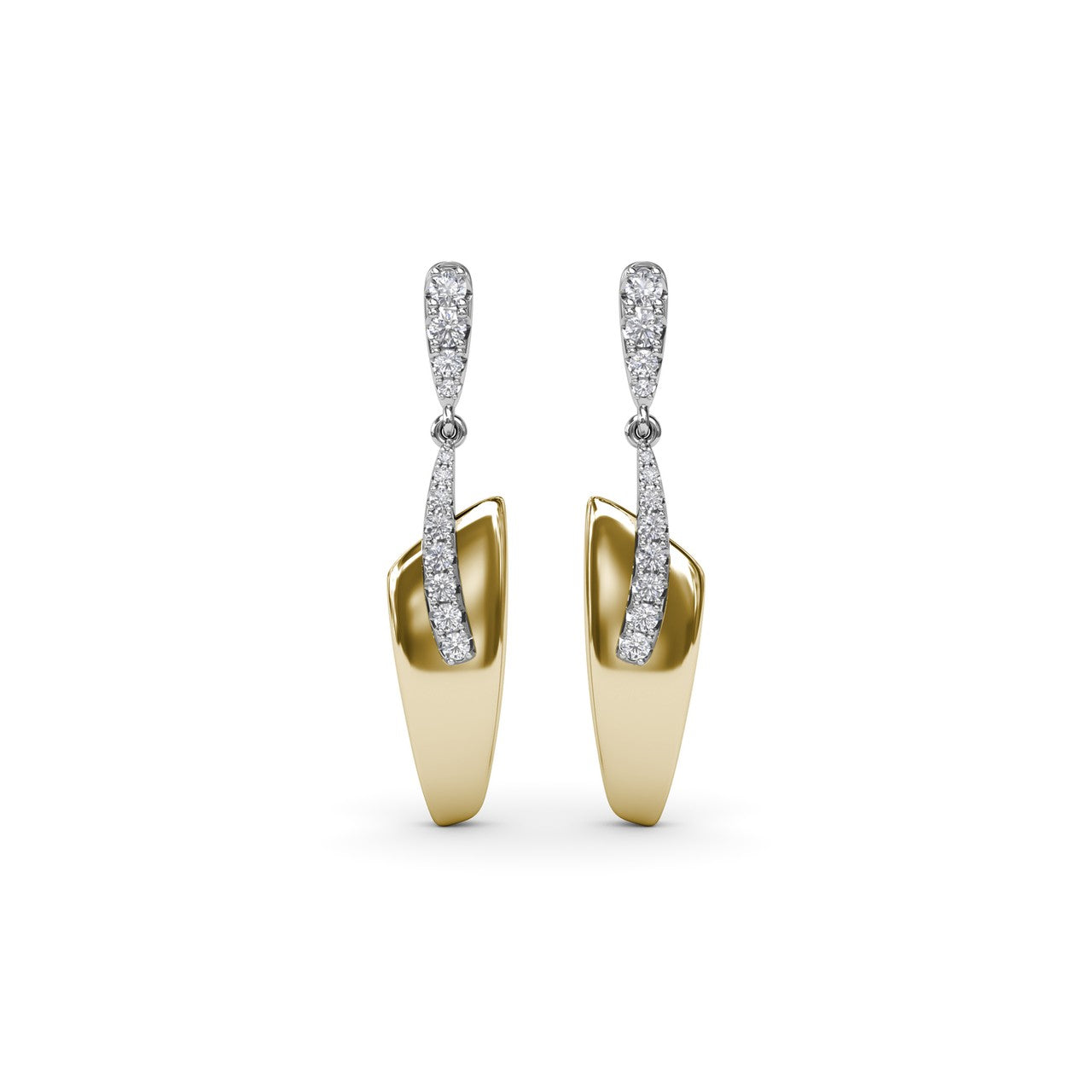 ER5215-18kt-Yellow-White