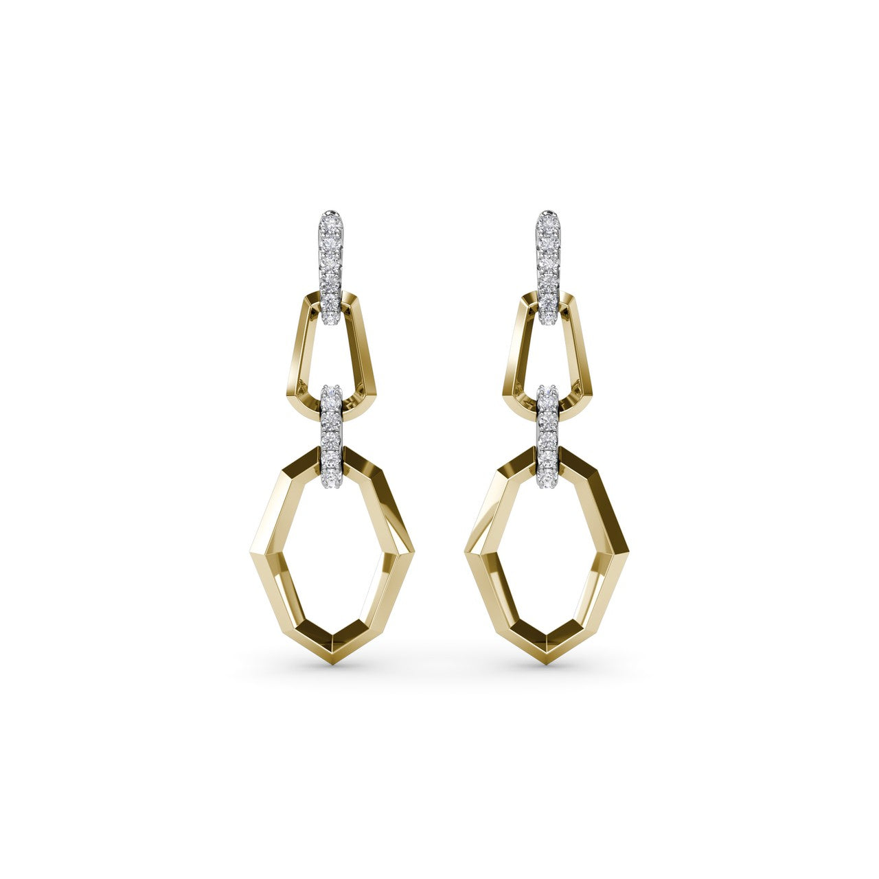 ER5230-18kt-Yellow-White