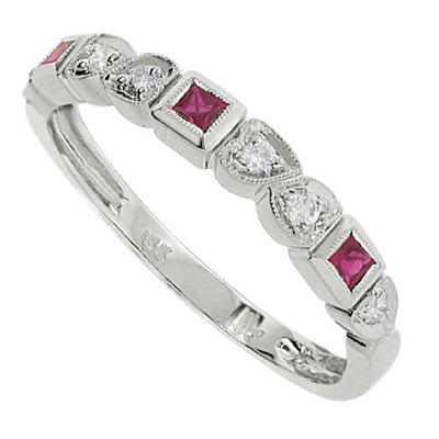 10W 3=1/5TW RND RUBY & 6=1/10TW RBC 1.6GR STACKABLE