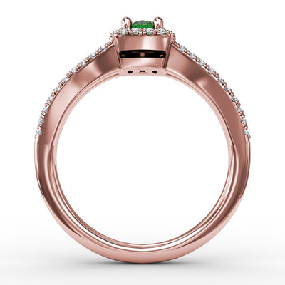 R1483E-14kt-Rose