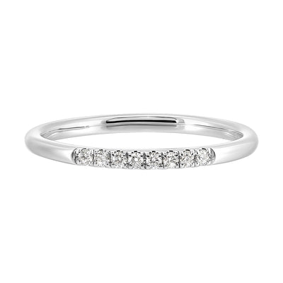 14Kt White Gold Diamond 1/12Ctw Ring