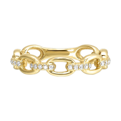 10Kt Yellow Gold Diamond 1/10Ctw Ring