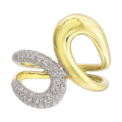 14Kt Yellow Gold Diamond 1/2Ctw Ring