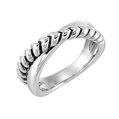 Silver White Ring