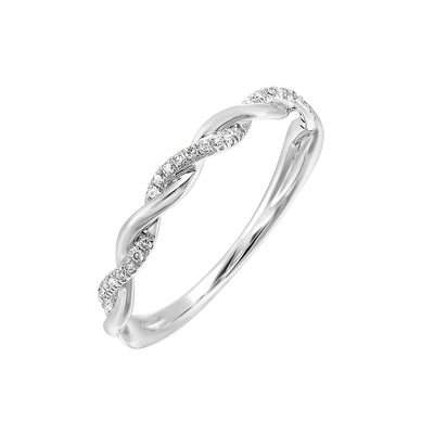 10Kt White Gold Diamond 1/20Ctw Ring