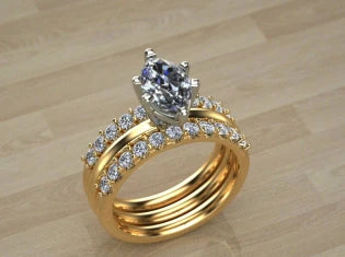 Custom jewelry piece by Peter Franklin