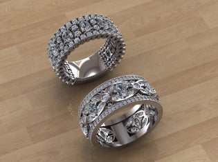 Custom jewelry piece by Peter Franklin