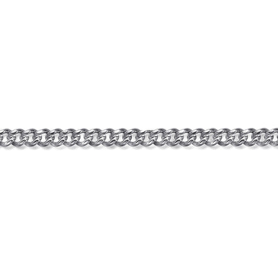 5mm 925 Sterling Silver Solid Mens Cuban Chain Bracelet