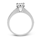 Emerald - cut Engagement Ring & Matching Wedding Band in 18k Gold with Diamonds - Simon G. Jewelry