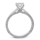 Engagement Ring in 18k Gold with Diamonds - Simon G. Jewelry
