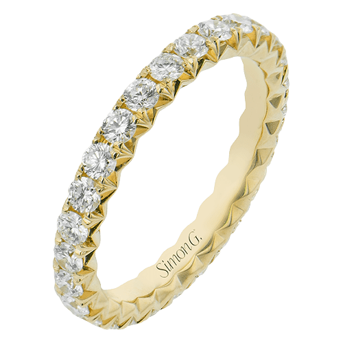 Engagement Ring in 18k Gold with Diamonds - Simon G. Jewelry