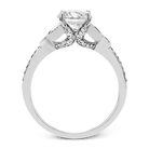 Engagement Ring in 18k Gold with Diamonds - Simon G. Jewelry