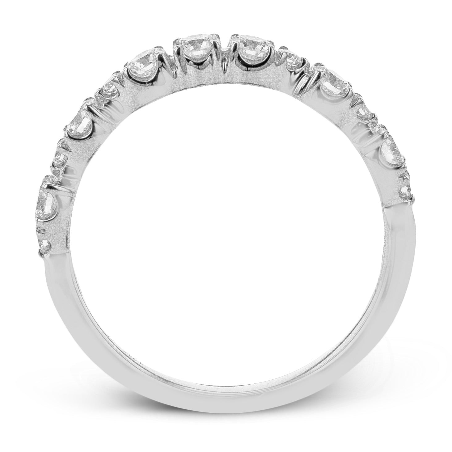 Fashion Ring in 18k Gold with Diamonds - Simon G. Jewelry