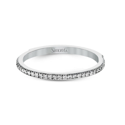 Oval - cut Engagement Ring & Matching Wedding Band in 18k Gold with Diamonds - Simon G. Jewelry