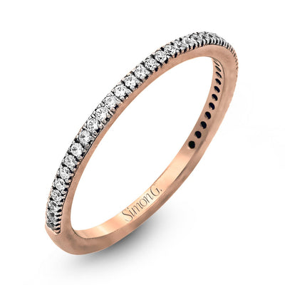 Oval - cut Engagement Ring & Matching Wedding Band in 18k Gold with Diamonds - Simon G. Jewelry