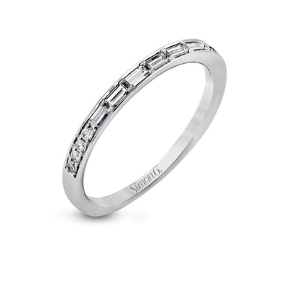 Pear - cut Engagement Ring & Matching Wedding Band in 18k Gold with Diamonds - Simon G. Jewelry