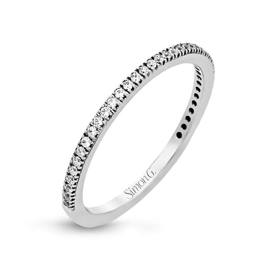 Princess - cut Engagement Ring & Matching Wedding Band in 18k Gold with Diamonds - Simon G. Jewelry