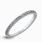 Round - cut Double - Halo Engagement Ring & Matching Wedding Band in 18k Gold with Diamonds - Simon G. Jewelry