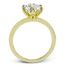 Round - cut Engagement Ring in 18k Gold - Simon G. Jewelry